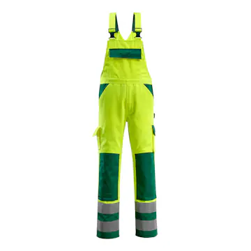 Hängselbyxor med knäfickor Mascot Safe 07169-470