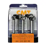 Gångjärnsborr CMT Orange Tools Set KS 15-35/90 mm K10