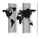 Rumsavdelare Skärmvägg Arkiio Black and White World II 225x172 cm