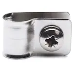 Klammer Bårebo Med Plåtskruv Rostfri