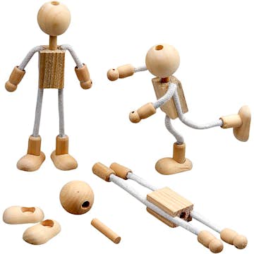 Flexi-Figurer Creativ Company 4 Set/1 Förp