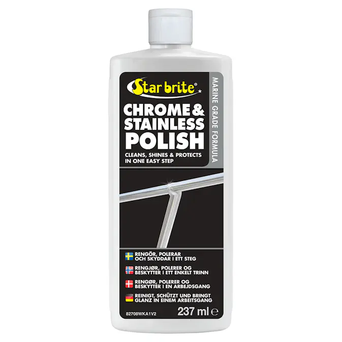 Polish Star Brite Chrome & Stainless Polish 250 ML