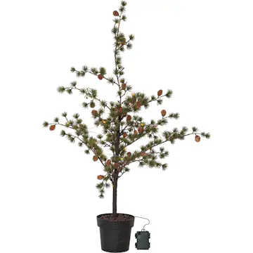 Dekorationsträd Star Trading Larix 115 cm 40L
