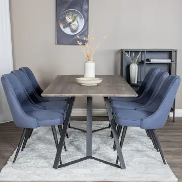 Fåtölj Venture Home Göran med Fotpall