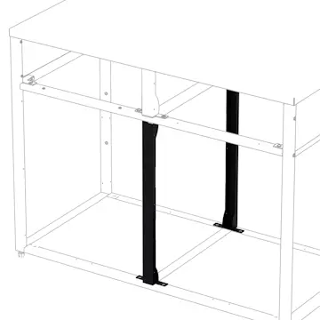 Mellanstag Skotte Kitchen 1208 650 mm Till Utekök