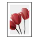 Poster Gallerix Red Tulips No2