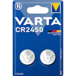 Batteri VARTA Litium CR2450 2-Pack