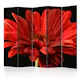 Rumsavdelare Skärmvägg Arkiio Red Gerbera Flower II 225x172 cm