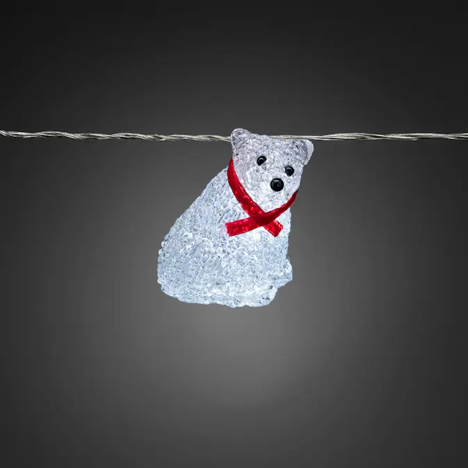 Ljusslinga Gnosjö Konstsmide Björnar 8