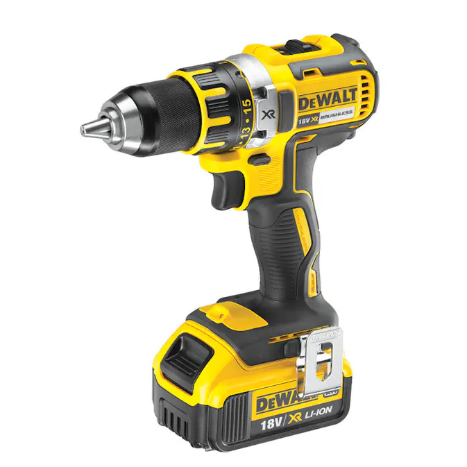 Skruvdragare Dewalt DCD790M2-QW Med batteri och laddare 18 V