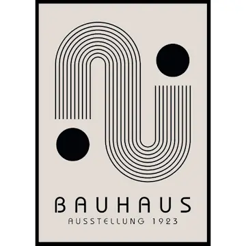 Poster Gallerix Bauhaus Art No23