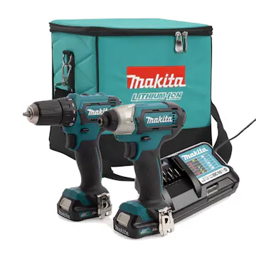 Combokit Makita CXT CLX224A med Batteri