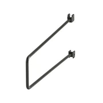 Bokstöd till Sparringskena/Väggskena Elfa