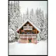 Poster Gallerix Cabin In Snow No4