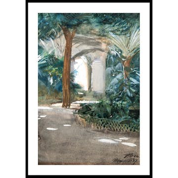 Poster Gallerix Trädgård i Alger By Anders Zorn