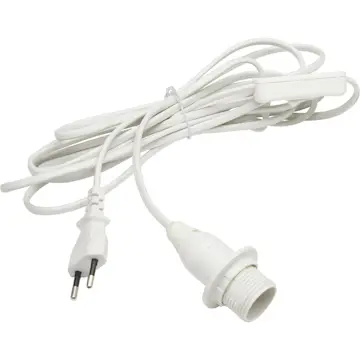 Sladdställ PR Home Vit E14 4 m