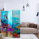 Rumsavdelare Skärmvägg Arkiio Colourful Fish 135x172 cm