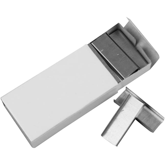 Häftklamrar Creativ Company B 12 mm Stl 24/6 10x1000 st/1 Förp