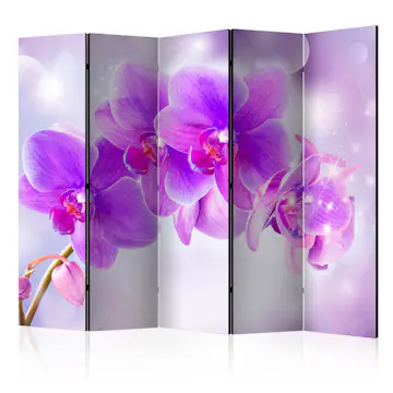 Rumsavdelare Skärmvägg Arkiio Purple Orchids II 225x172 cm