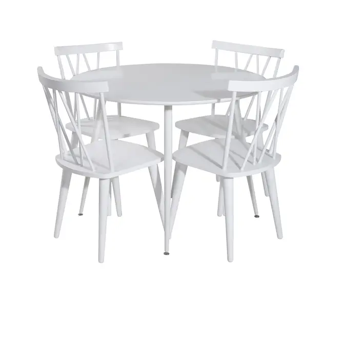 Matgrupp Venture Home Plake2 med 4 Laura Stolar Polyestertyg Runt