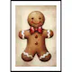 Poster Gallerix Happy Gingerbread Man