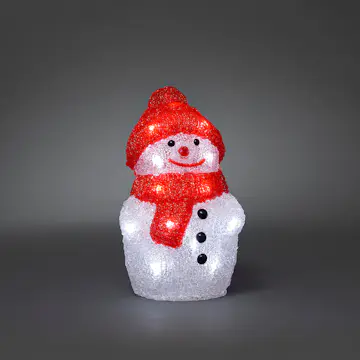 Juldekoration Gnosjö Konstsmide Snögubbe