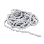 Gardintillbehör Kirsch Tyngdband Vit 310cm för Gardiner