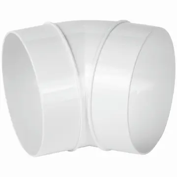 Böj Malmbergs 45° Ventilationskanal 100 mm