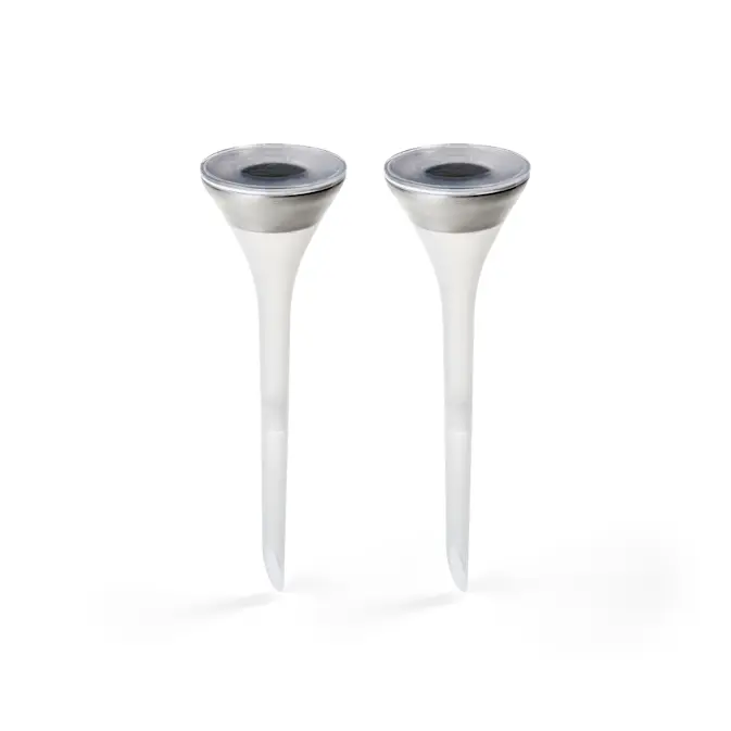 Solcellslampa Gnosjö Konstsmide Assisi Tratt Jordspett 2-pack