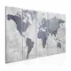 Tavla Arkiio Concrete World Map 5 delar