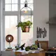 Fönsterlampa PR Home Upptown Home Svart 57 cm