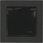 Vägguttag Malmbergs Optima 1-V IP44 Skruvlös