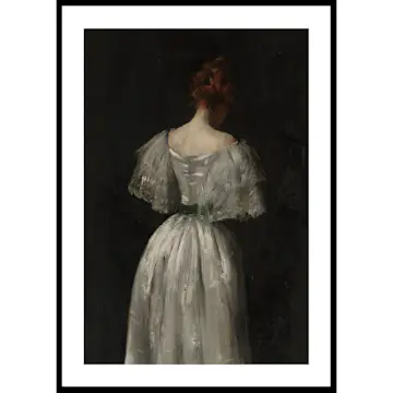 Poster Gallerix Seventeenth Century Lady By William Merritt Chase