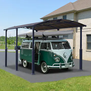 Carport Canopia by Palram Alpine I Metall För Husbil 3,6x6,5 m