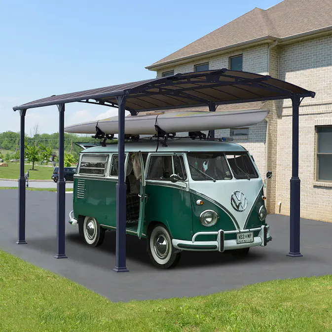 Carport Canopia by Palram Alpine I Metall För Husbil 3,6x6,5 m