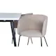 Matgrupp Venture Home Jolie med 4 Bergen Stolar Polyesterlinen