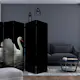 Rumsavdelare Skärmvägg Arkiio Swan Black And White II 225x172 cm