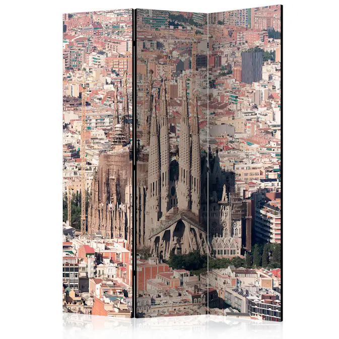 Rumsavdelare Skärmvägg Arkiio Heart Of Barcelona 135x172 cm