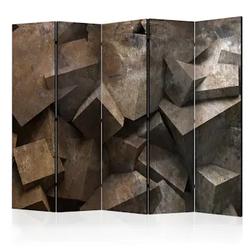 Rumsavdelare Skärmvägg Arkiio Stone Steps II 225x172 cm