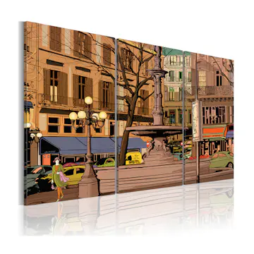 Tavla Arkiio Lugn Kväll I Paris