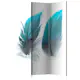 Rumsavdelare Skärmvägg Arkiio Blue Feathers 135x172 cm