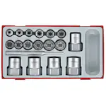 Sexkantutdragarsats 18 delar Teng Tools TTBE18