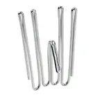 Gardintillbehör Kirsch Fingerkrok Låg 10st Nickel