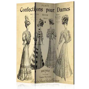 Rumsavdelare Skärmvägg Arkiio Confections Pour Dames 135x172 cm