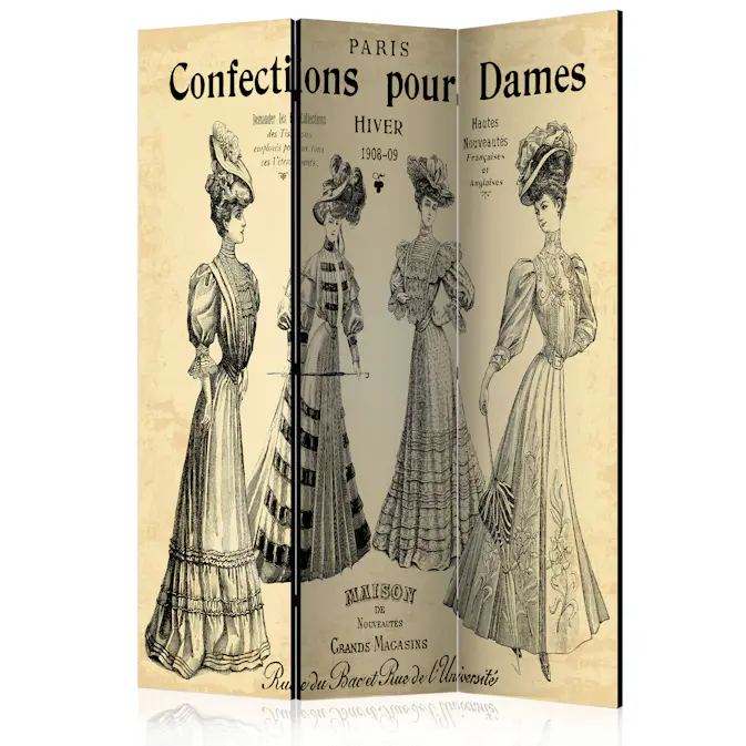 Rumsavdelare Skärmvägg Arkiio Confections Pour Dames 135x172 cm