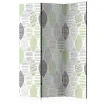 Rumsavdelare Skärmvägg Arkiio Green Tears 135x172 cm