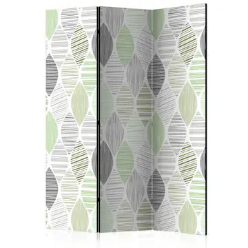 Rumsavdelare Skärmvägg Arkiio Green Tears 135x172 cm