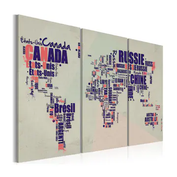 Tavla Arkiio Franska Resa Triptych