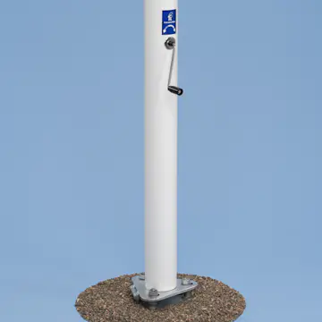 Flaggstång Formenta ISS med Vev och Lås