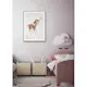 Poster Gallerix Watercolor Deer
